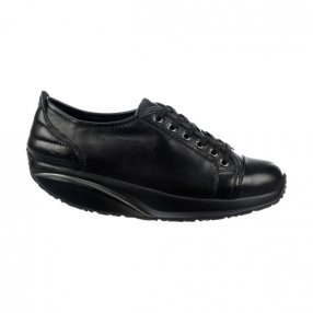 Batini Lace Up Black