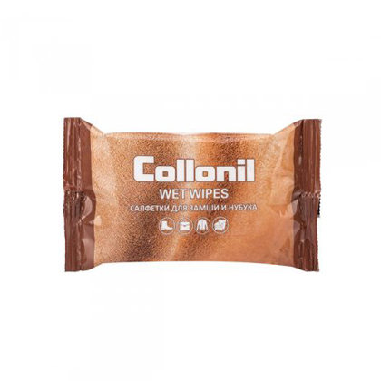 Салфетки влажные Collonil №15 для замши, нубука и велюра