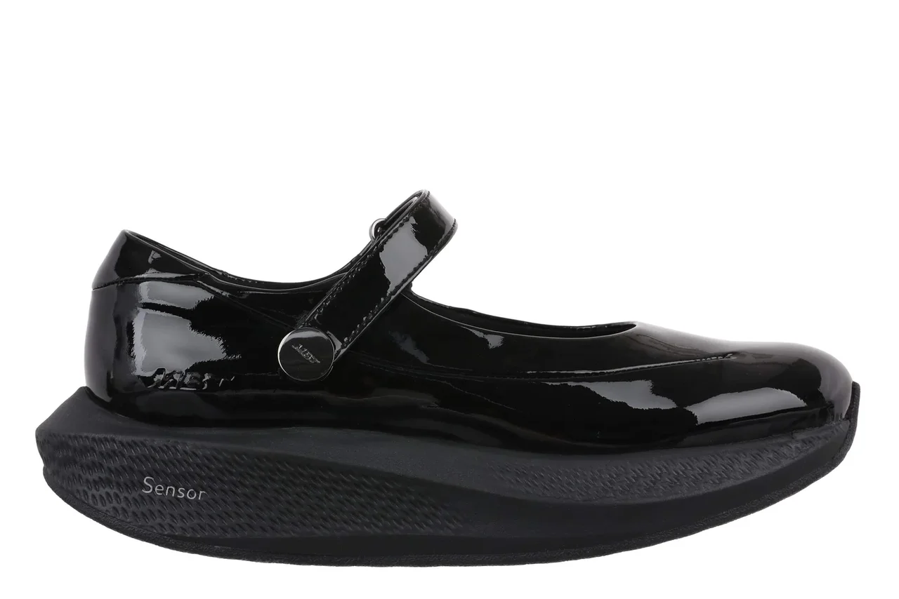 SIRIMA 8 PATENT W BLACK/BLACK