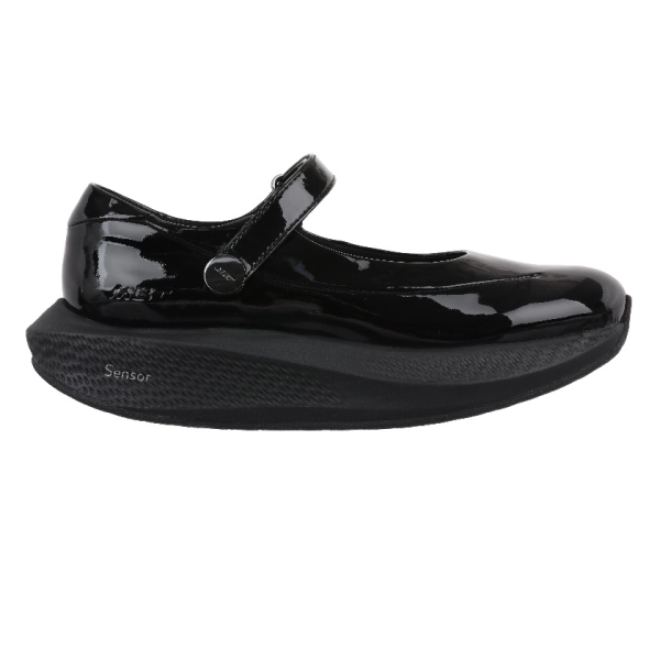 SIRIMA 8 PATENT W BLACK/BLACK