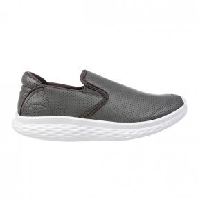 Modena Slip On W Grey Leather