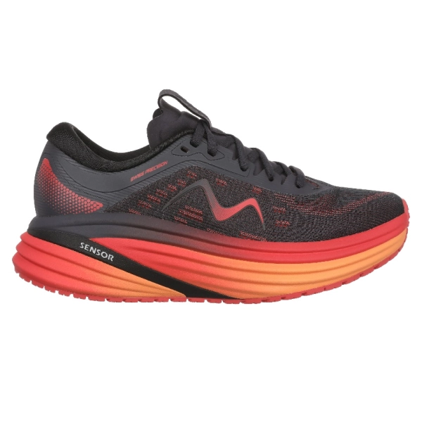 M-3000-2 LACE UP M IRON/FIERY RED