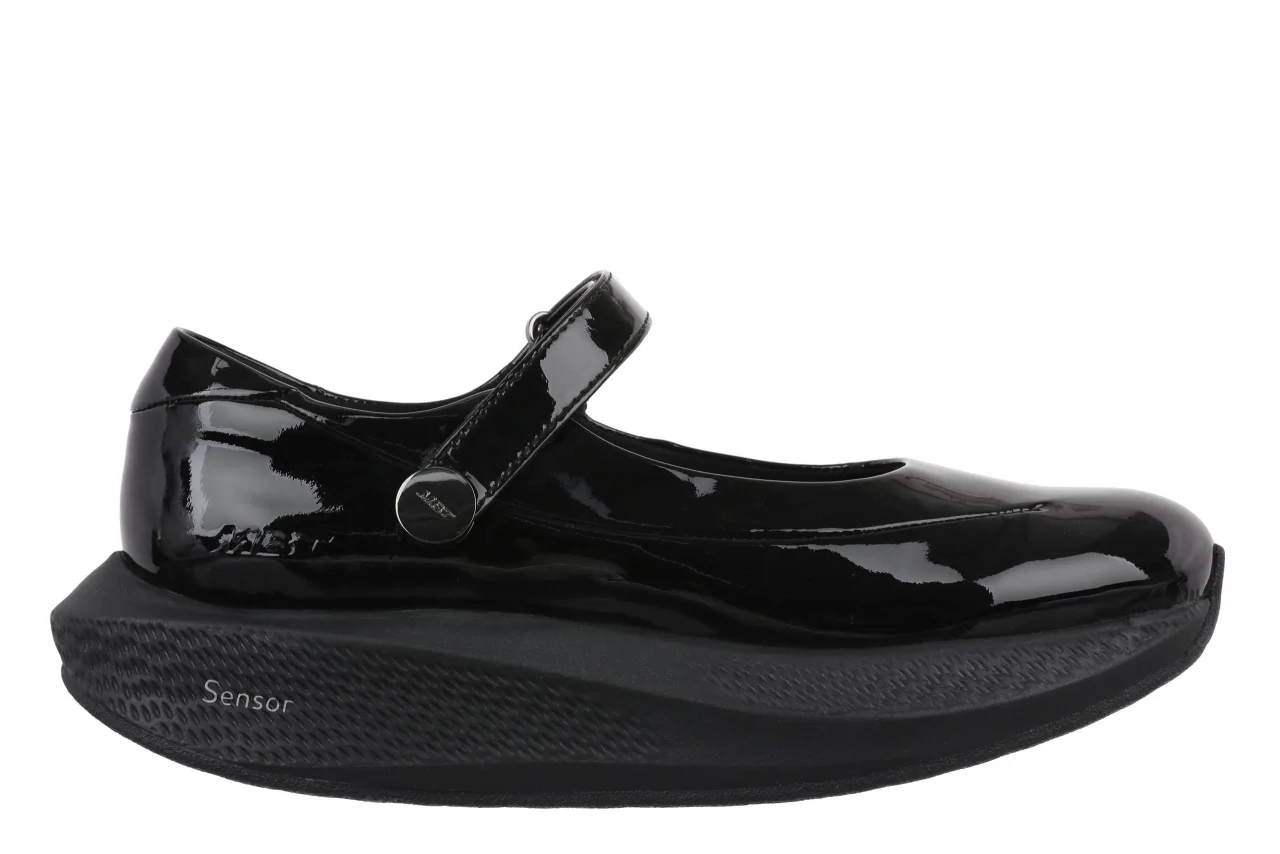 SIRIMA 8 PATENT W BLACK/BLACK